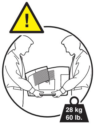 XEROX PHASER 8550 - Emballage de l'imprimante - 1