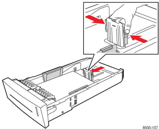 XEROX PHASER 8550 - Chargement de papier dans les bacs 2, 3 ou 4 - 8
