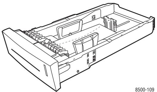 XEROX PHASER 8550 - Chargement de papier dans les bacs 2, 3 ou 4 - 5