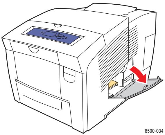 XEROX PHASER 8550 - Vidage du bac à déchets - 1
