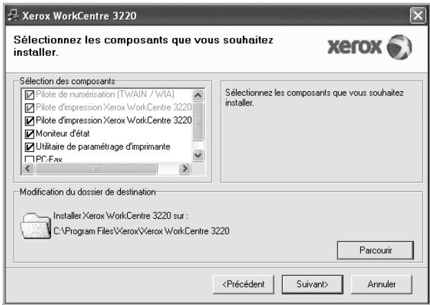 XEROX WORKCENTRE 3220 - Installation personnalisée - 2
