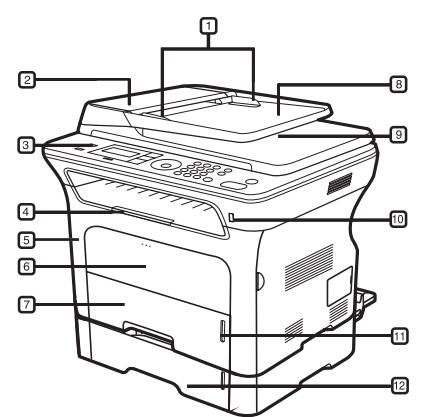 XEROX WORKCENTRE 3220 - Vue d'ensemble de l'imprimante - 1