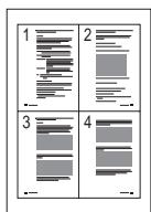 XEROX WORKCENTRE 3220 - Impression de plusieurs pages sur une feuille (pages multiples) - 1