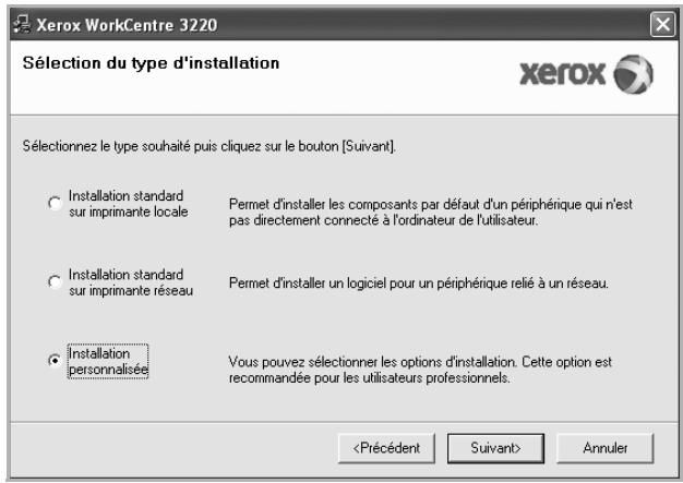 XEROX WORKCENTRE 3220 - Installation personalisée - 2