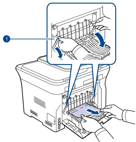 XEROX WORKCENTRE 3220 - Au niveau du bac de sortie - 2