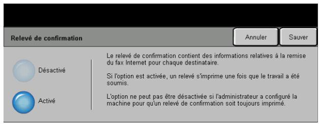 XEROX WORKCENTRE PRO 32 COLOR MULTIFUNCTION SYSTEM - Relevé de confirmation - 1