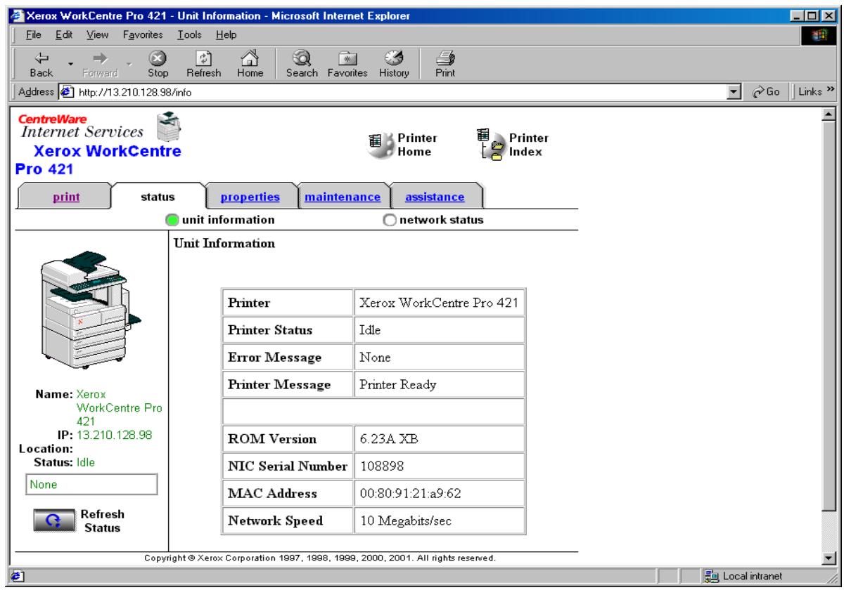 XEROX WORKCENTRE PRO 421DE DIGITAL COPIER - Configuration avancée en mode Bindery ou pour réseau NDS (NetWare Directory Services) - 5