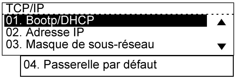 XEROX WORKCENTRE PRO 421DE DIGITAL COPIER - Configuration des paramètres TCP/IP - 1