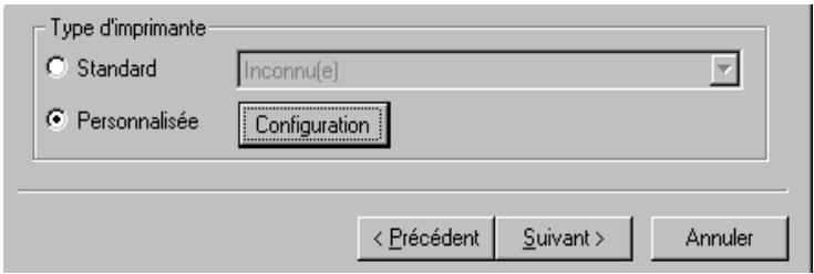 XEROX WORKCENTRE PRO 421DE DIGITAL COPIER - Configuration du port d'imprimante pour Windows NT 4 - 3