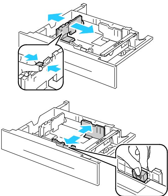 XEROX PHASER 6700 - Chargement du papier dans les magasins 2 à 6 - 2