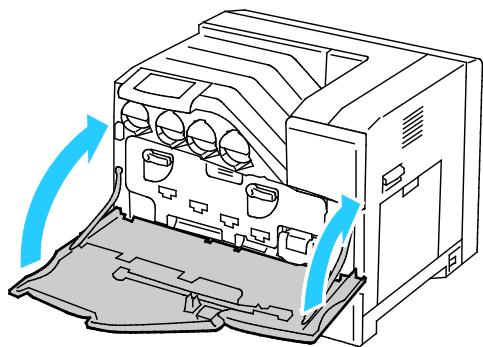 XEROX PHASER 6700 - Nettoyage de l'intérieur de l'imprimante - 7