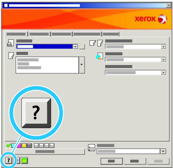 XEROX PHASER 6700 - Aide du pilote d'imprimante - 1