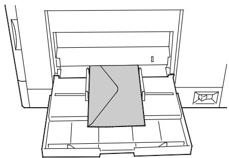XEROX PHASER 6700 - Chargement d'enveloppes dans le magasin 1 - 8