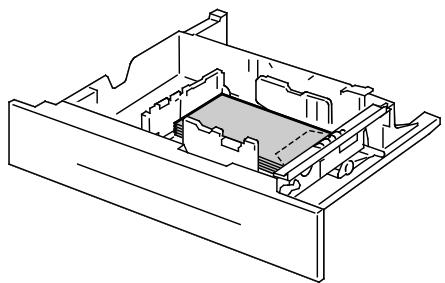 XEROX PHASER 6700 - Chargement des enveloppes dans le magasin 2 - 8
