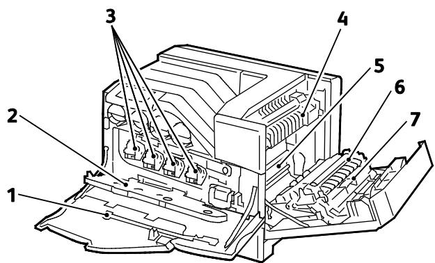 XEROX PHASER 6700 - Composants internes - 1