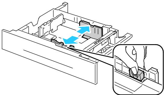 XEROX PHASER 6700 - Chargement des enveloppes dans le magasin 2 - 6