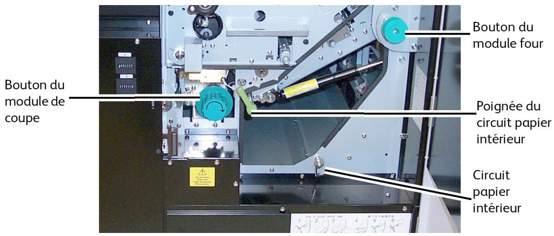 XEROX 6622 - Dégagement d'un incident support (J-12 et J-13) - 1