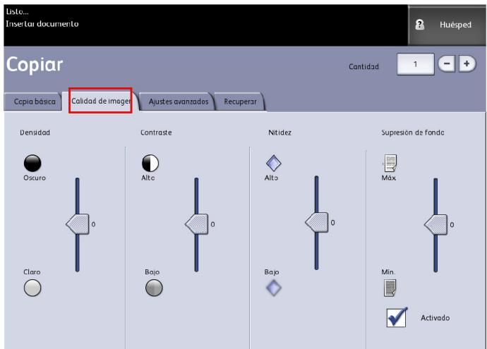 XEROX 6622 - Onglet Qualité image - 1