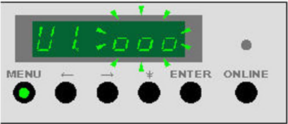 XEROX 6622 - Mode utiliseur 1- U1 (Impression test) - 1