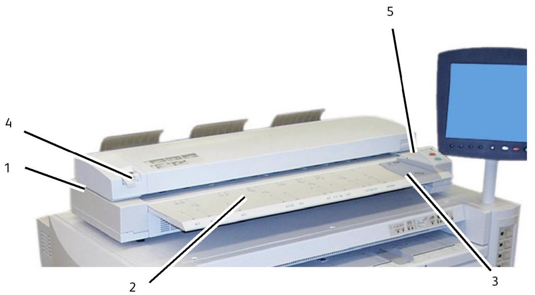 XEROX 6622 - Scanner (en option) - 1
