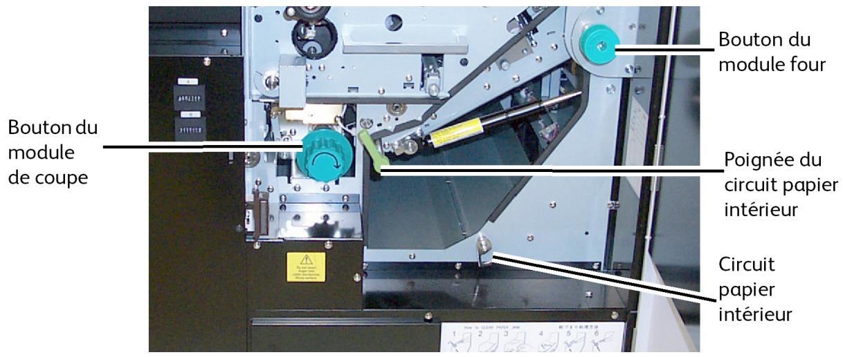 XEROX 6622 - Dégagement d'un incident support (J-11) - 3