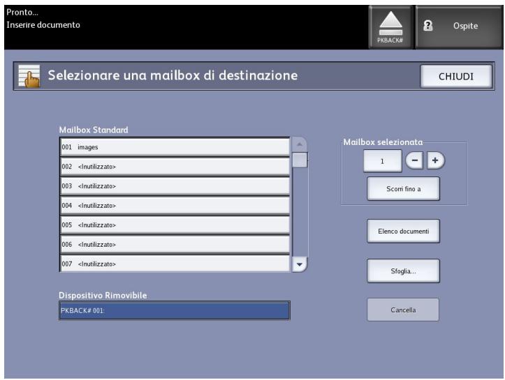 XEROX 6622 - List des documents du périhérique déplacable - 1