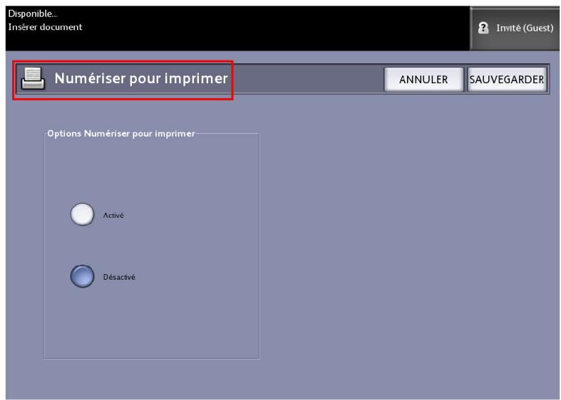 XEROX 6622 - Numérisation vers imprimante - 1