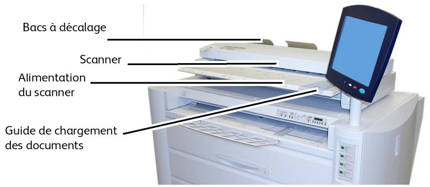 XEROX 6622 - Étape 3: Copier le document - 1