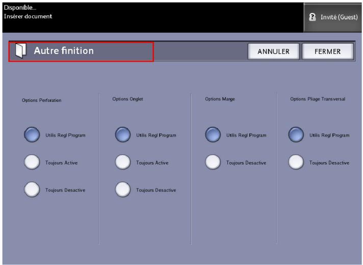 XEROX 6622 - Finition - 3