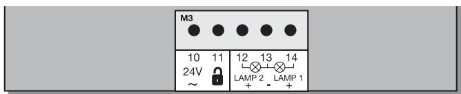 CHAMBERLAIN CB11 - BLINKLAMPE (OPTIONAL) FLA24-2 - 2