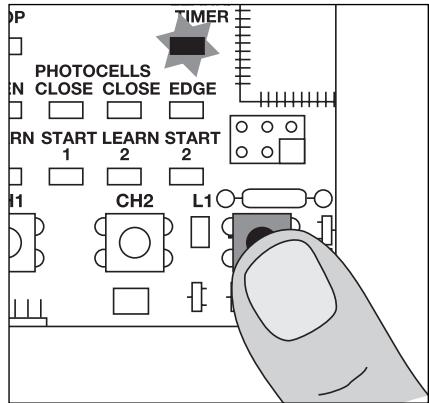 CHAMBERLAIN CB11 - Completamento dell'installazione/della programmazione - 2