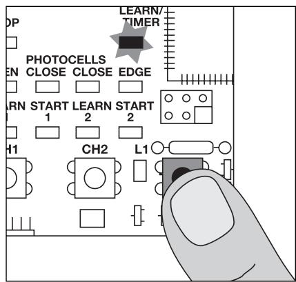 CHAMBERLAIN CB11 - Completamento dell'installazione/della programmazione - 1