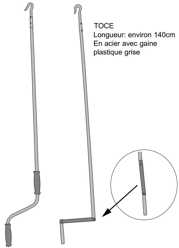 CHAMBERLAIN CRXN1000 - 1) Manivelles - 1