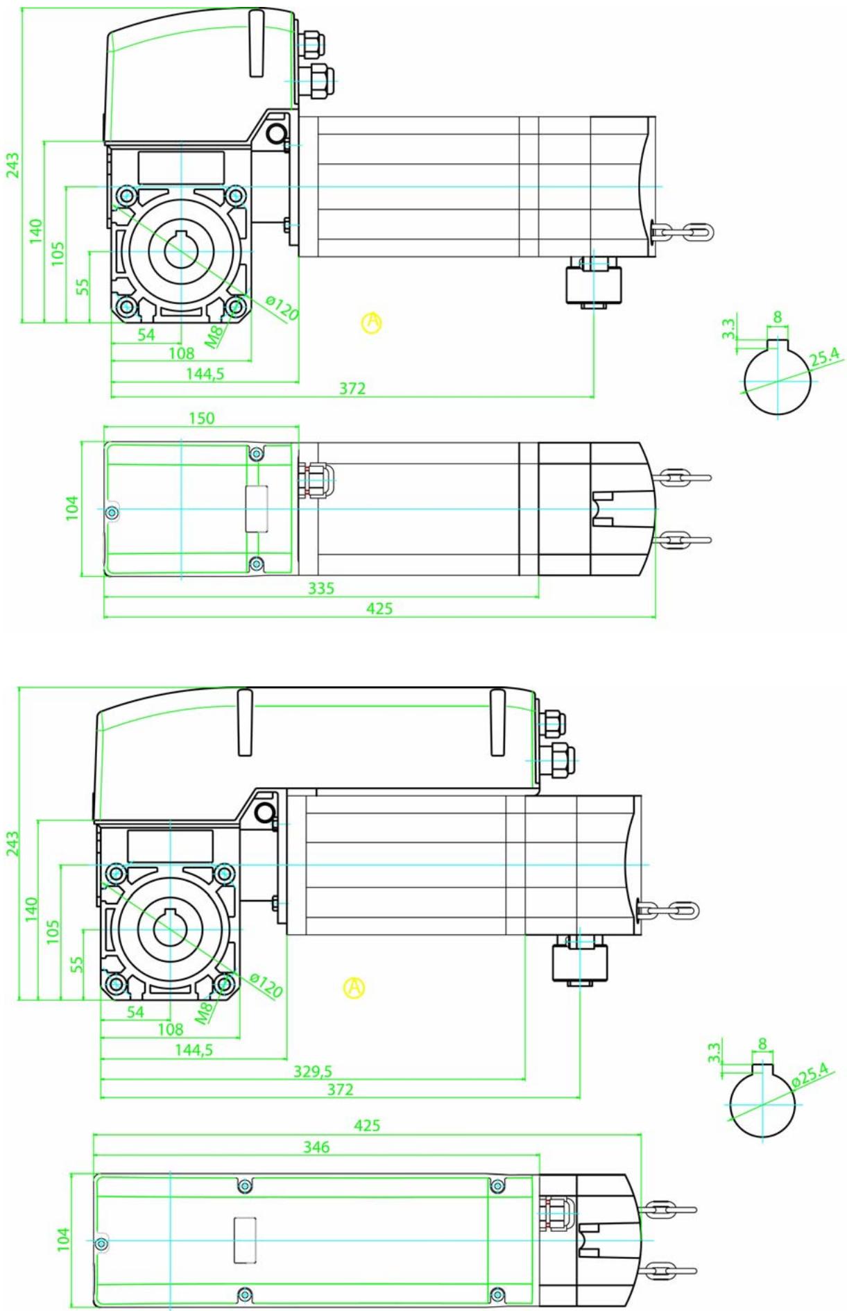 CHAMBERLAIN DK - The fitting of drive elements - 7