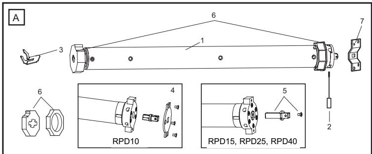 CHAMBERLAIN RPD40 - Verpackungsinhalt - 1