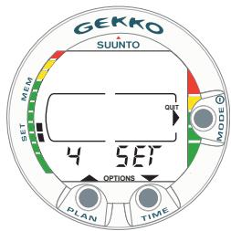 SUUNTO GEKKO - MÉMOIRE PROFIL DE PLONGÉE [PROF] - 6