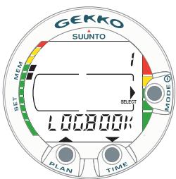 SUUNTO GEKKO - EXIT / QUIT (SORTIR/QUITTER) - 5
