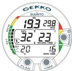 SUUNTO GEKKO - DANGER! - 4