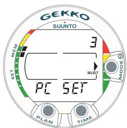 SUUNTO GEKKO - MÉMOIRE PROFIL DE PLONGÉE [PROF] - 5