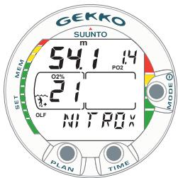 SUUNTO GEKKO - DANGER! - 2