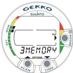 SUUNTO GEKKO - EXIT / QUIT (SORTIR/QUITTER) - 4