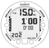 SUUNTO COBRA 3 - Plongée en mode GAUGE (DIVEgauge) - 2