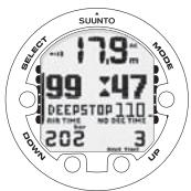 SUUNTO COBRA 3 - Algorithme RGBM/Palier profond de Suunto - 2