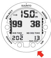 SUUNTO COBRA 3 - Données de plongée élémentaires - 4