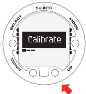 SUUNTO COBRA 3 - Réglages de la boussole - 3