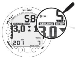 SUUNTO COBRA 3 - Paliers de sécurité obligatoires - 1