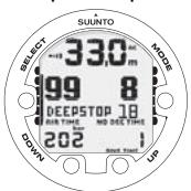 SUUNTO COBRA 3 - Algorithme RGBM/Palier profond de Suunto - 1