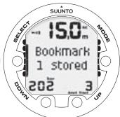SUUNTO COBRA 3 - Plongée en mode GAUGE (DIVEgauge) - 3