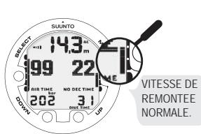 SUUNTO COBRA 3 - Indicateur de vitesse de remontée - 1