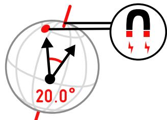 SUUNTO CORE - Réglage de la valeur de déclinaison - 2